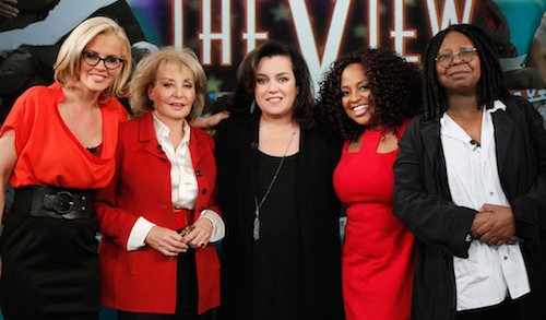 Rosie O'Donnell returns to The View